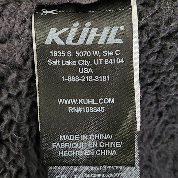 KUHL Projekt Luna Jacket Womens Large Gray Fleece Lined Insulated Hooded - Picture 6 of 14